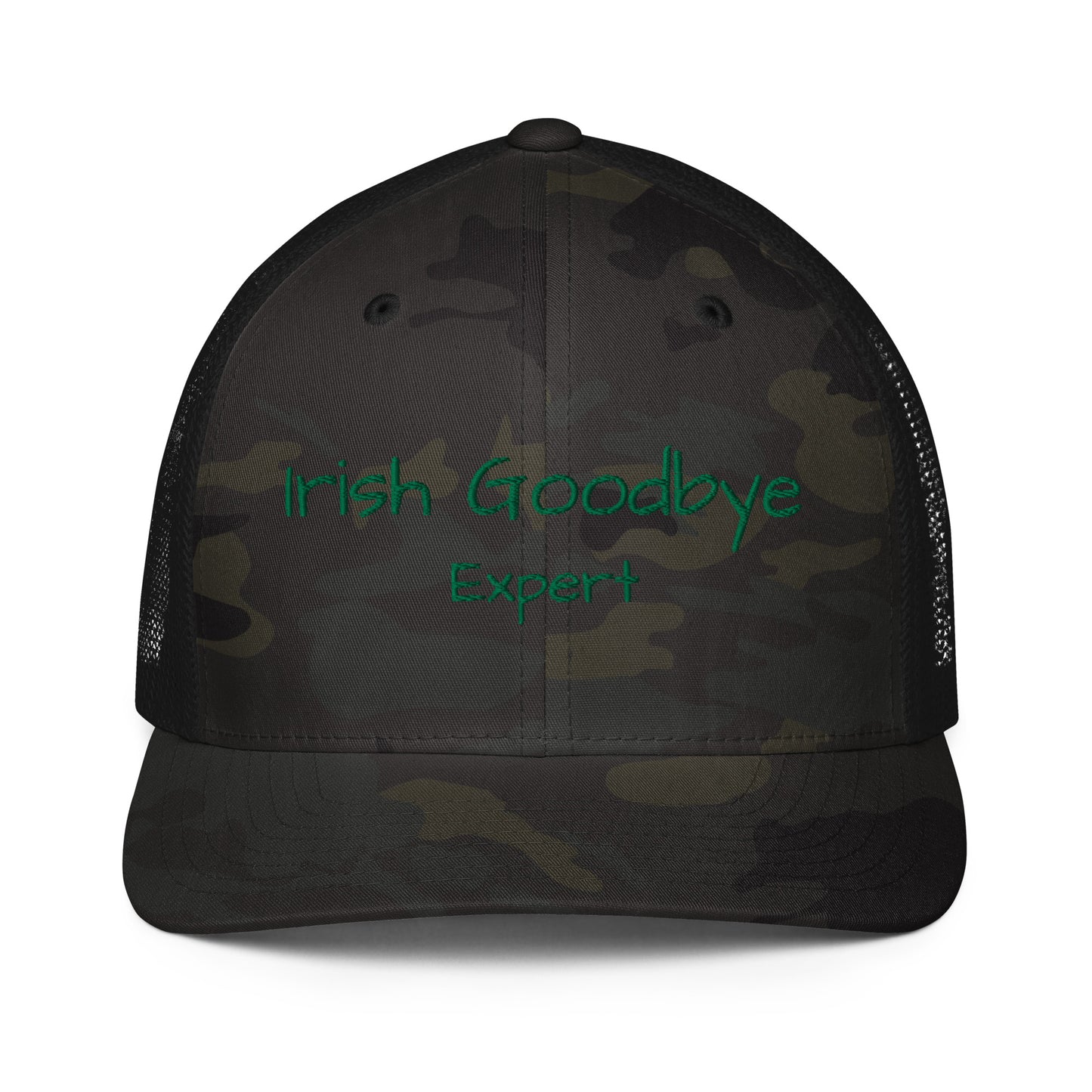 Irish Goodbye Expert - Closed-back trucker cap