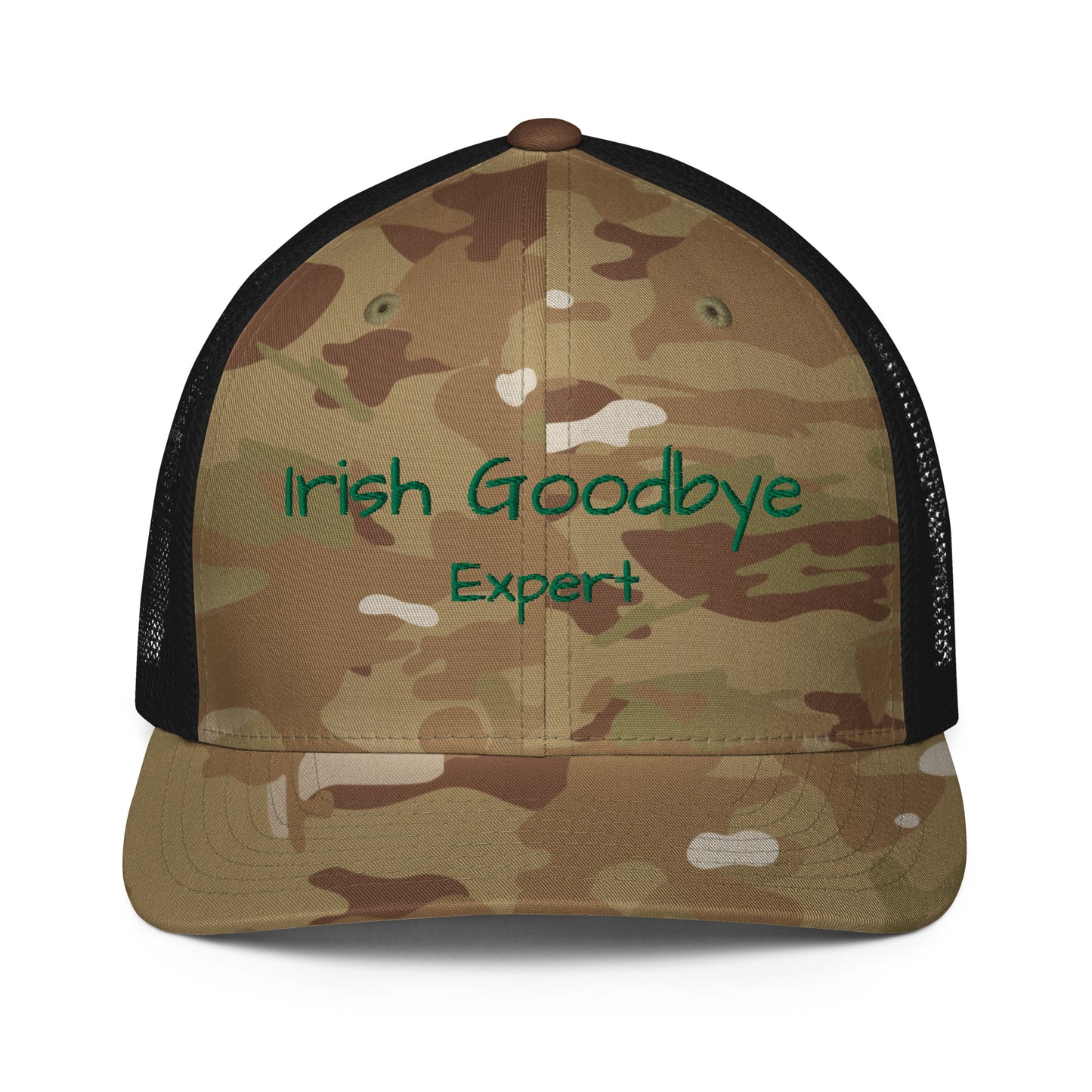 Irish Goodbye Expert - Closed-back trucker cap
