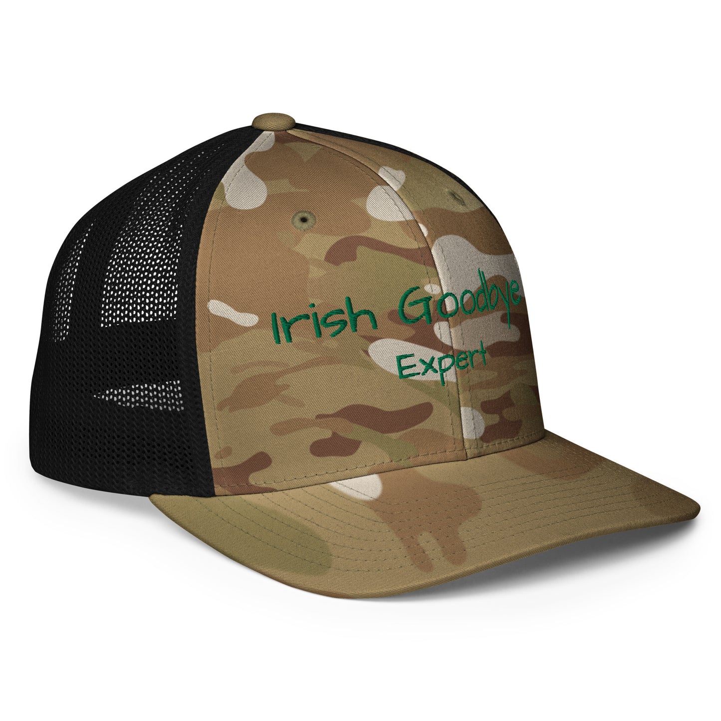 Irish Goodbye Expert - Closed-back trucker cap