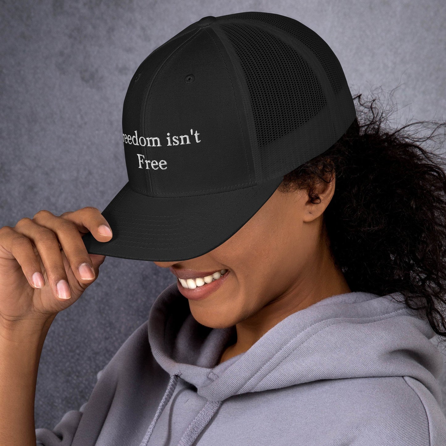 Freedom isn't free - Trucker Cap