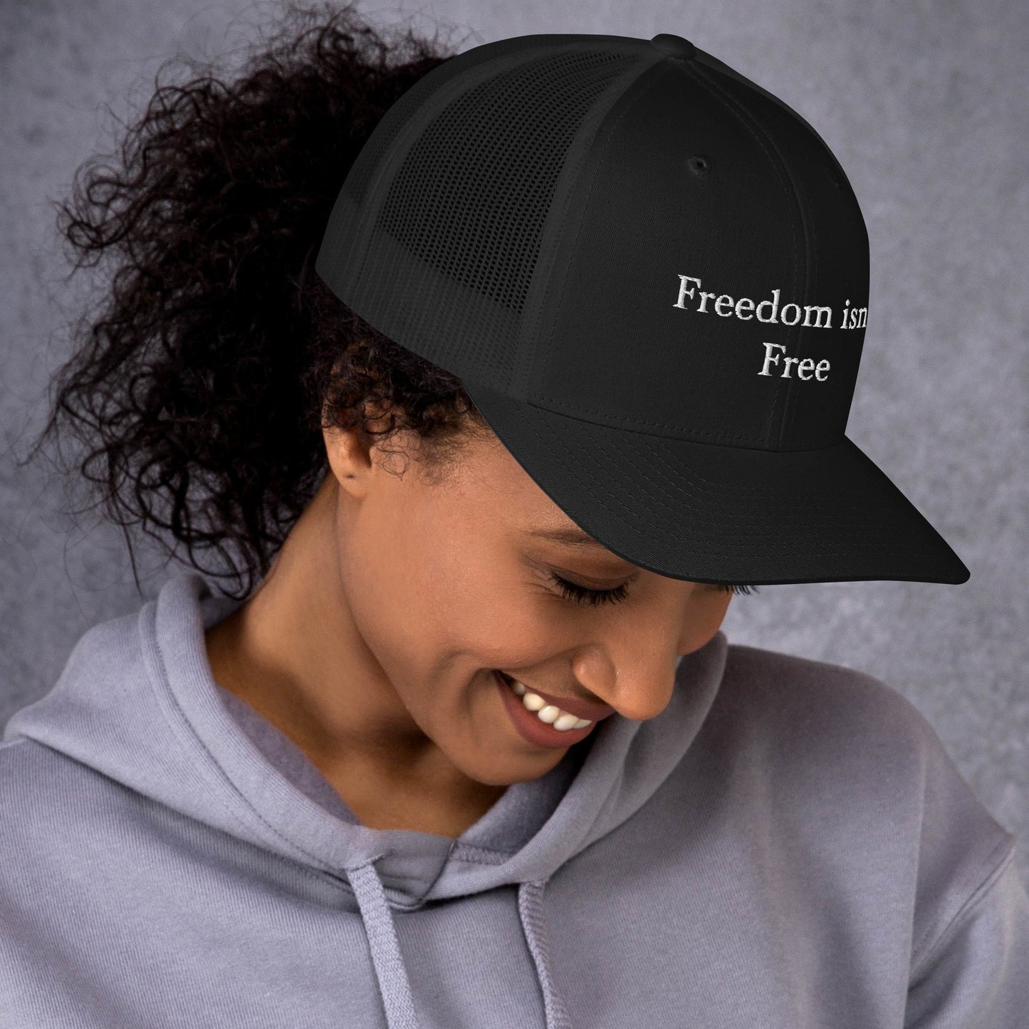 Freedom isn't free - Trucker Cap