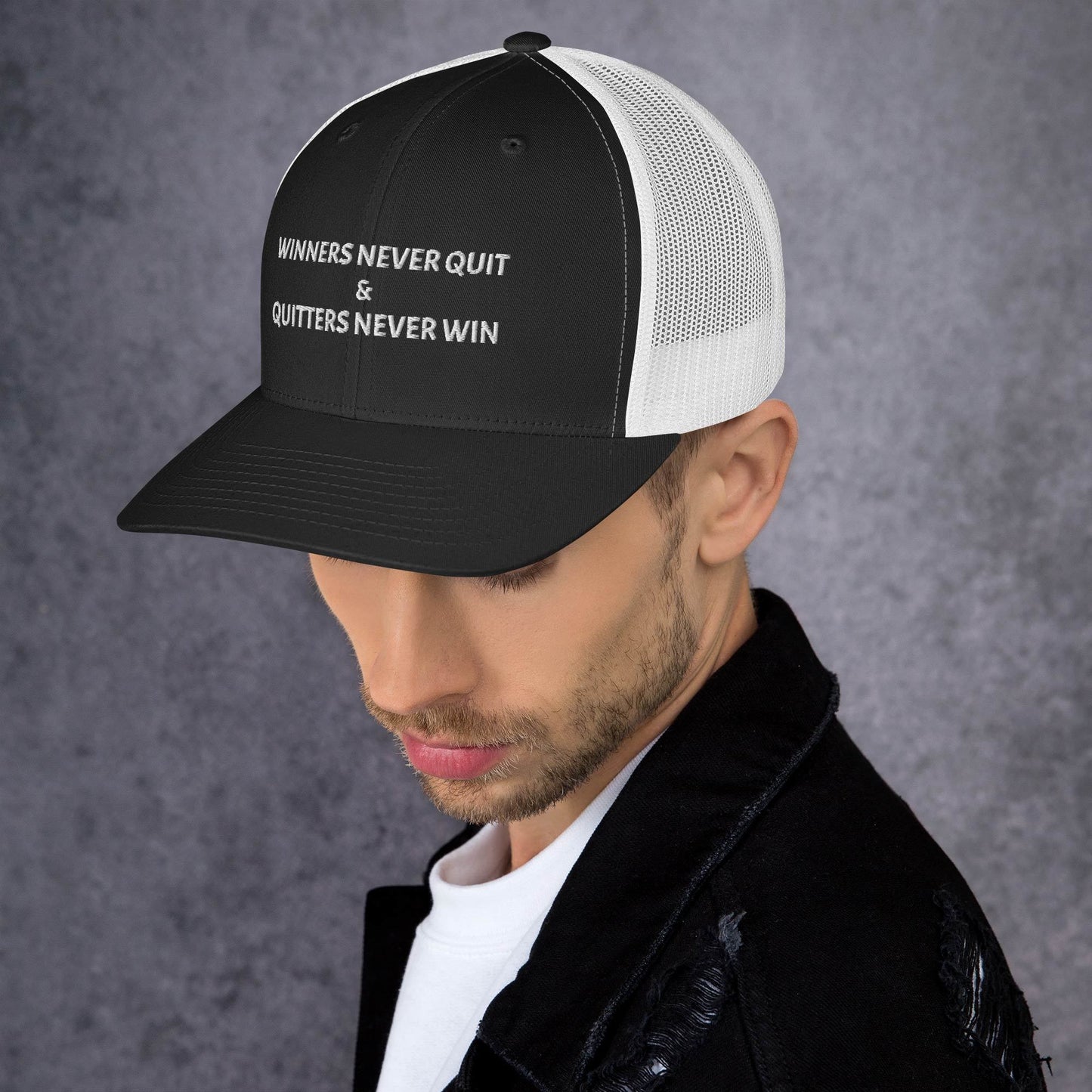 Winners Never Quit - Trucker Cap