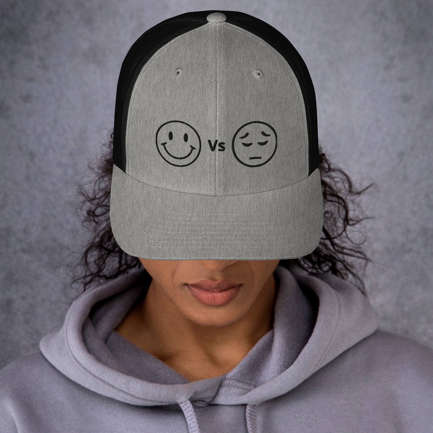 Insta vs Reality BW - Trucker Cap