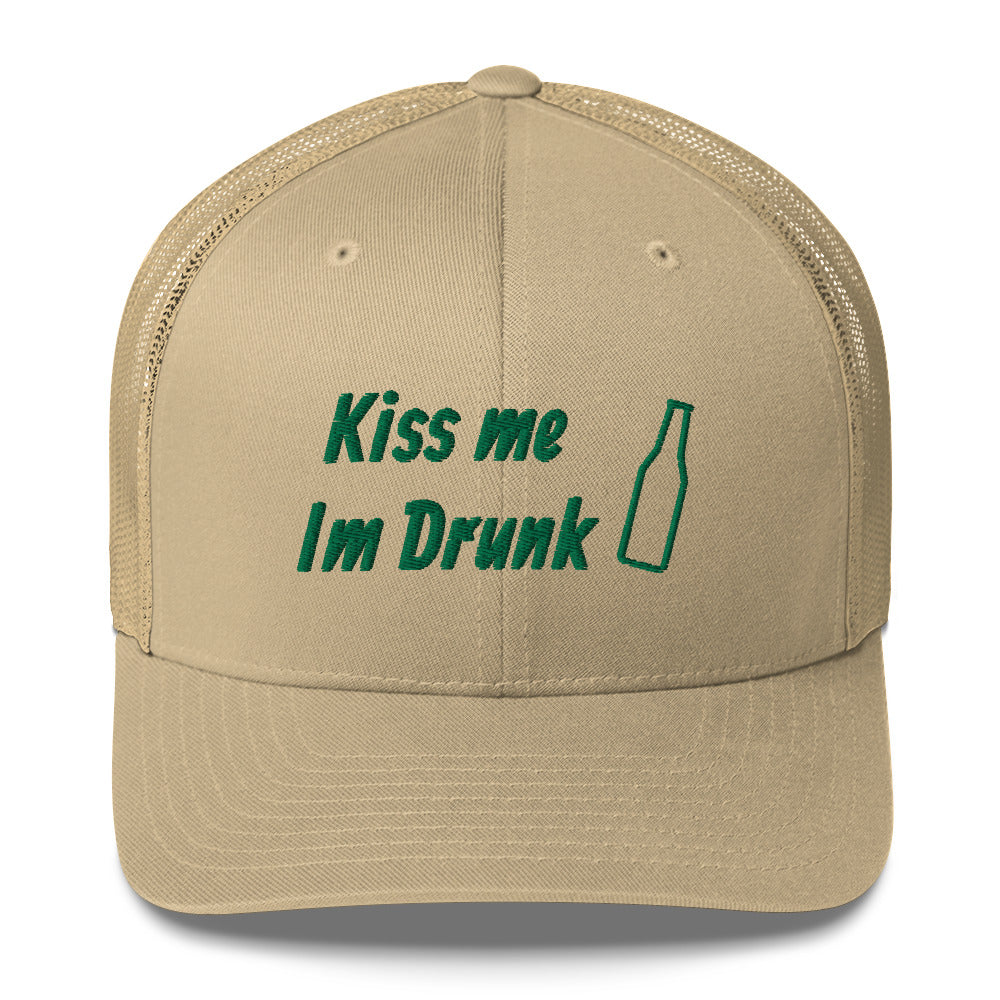 Kiss me Im Drunk - Trucker Cap