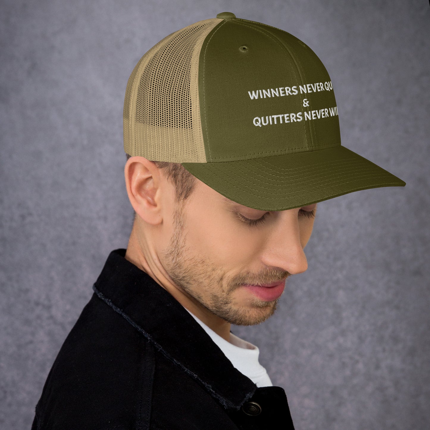 Winners Never Quit - Trucker Cap