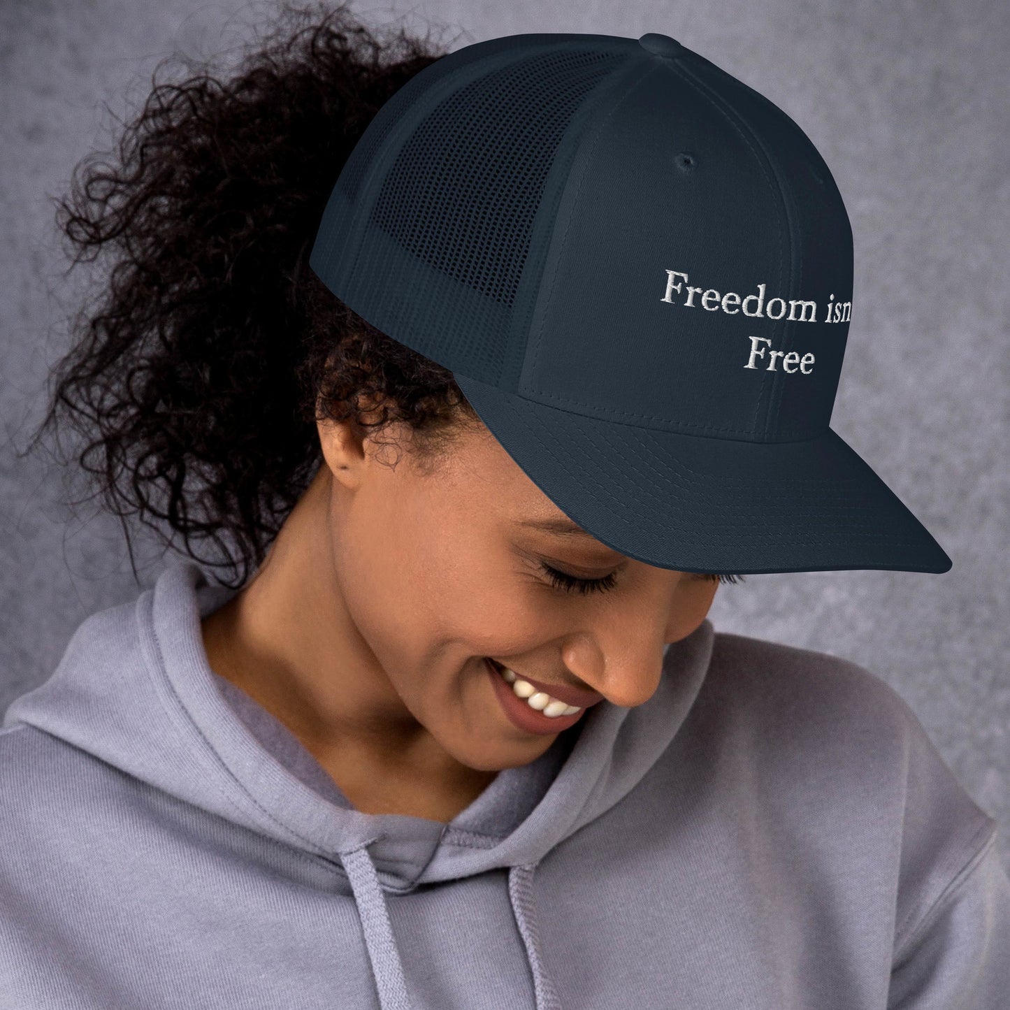 Freedom isn't free - Trucker Cap
