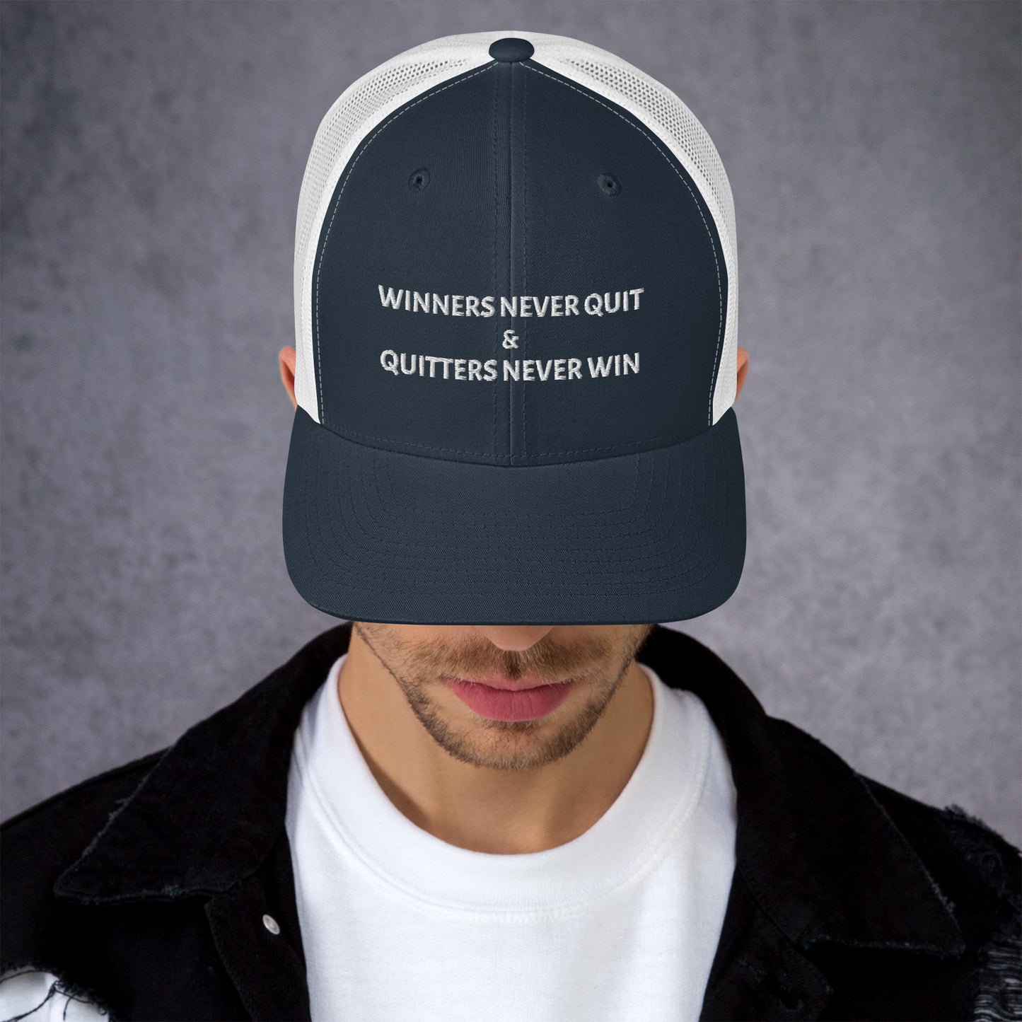 Winners Never Quit - Trucker Cap