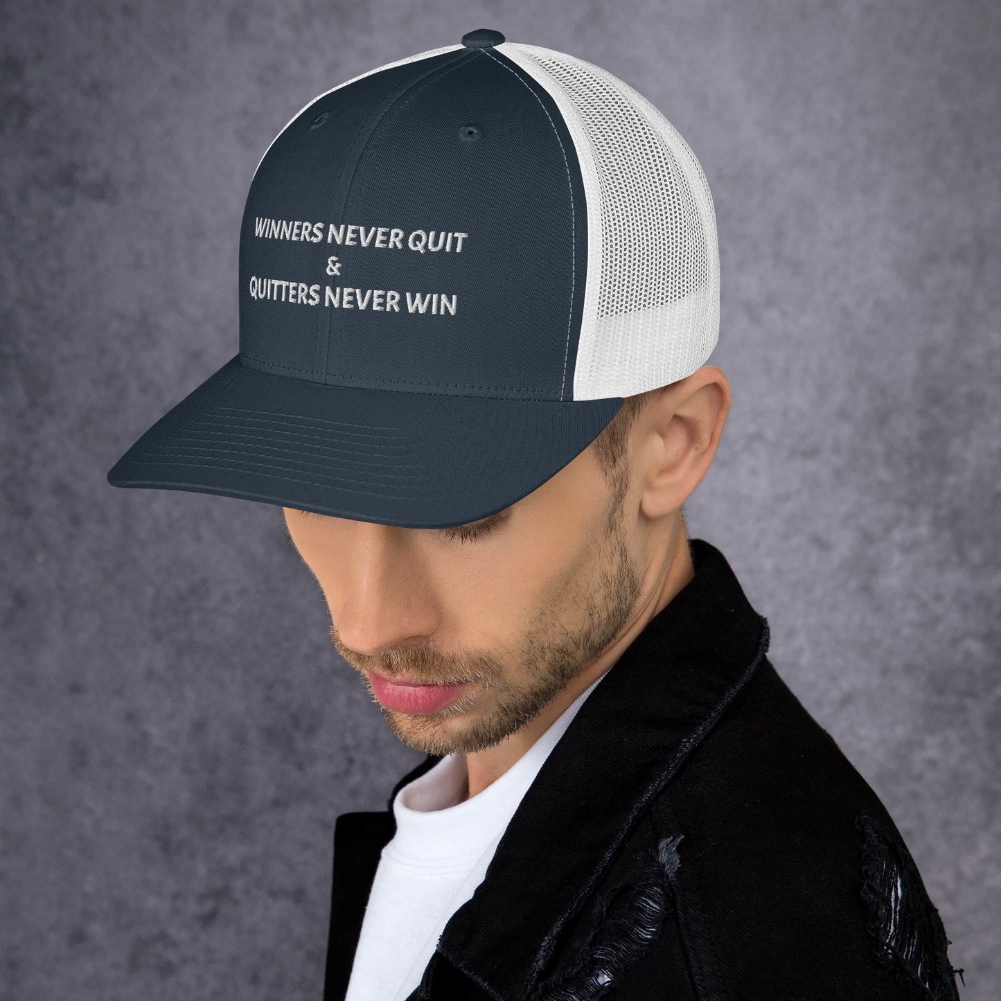 Winners Never Quit - Trucker Cap