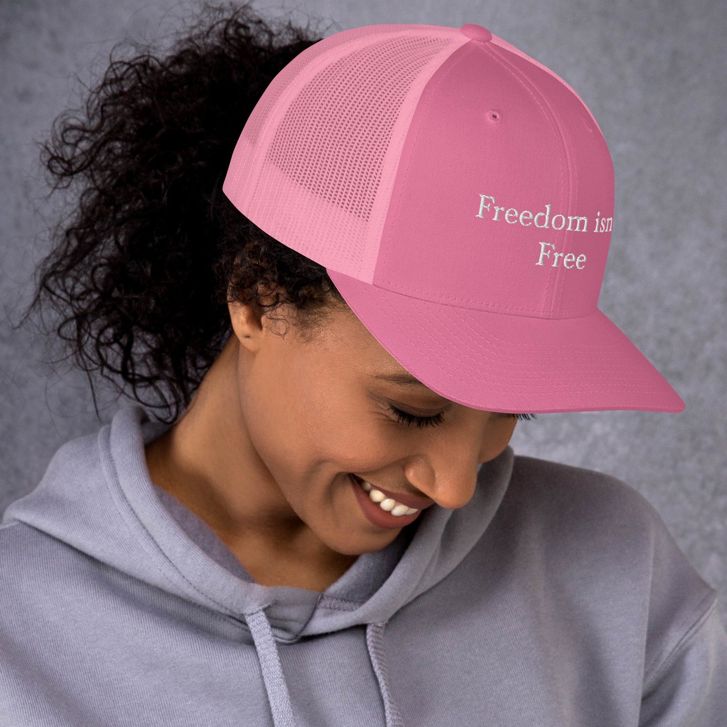 Freedom isn't free - Trucker Cap