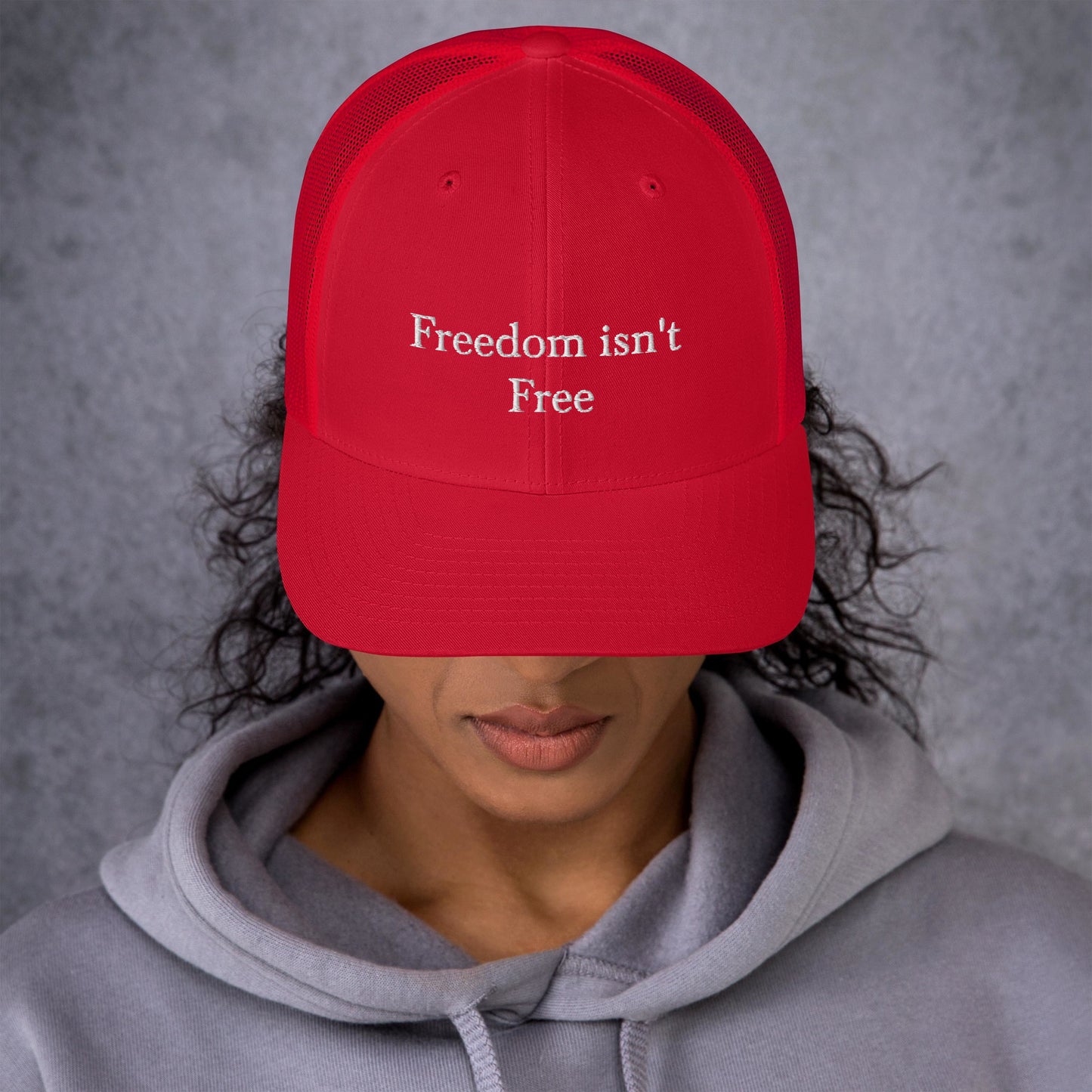Freedom isn't free - Trucker Cap