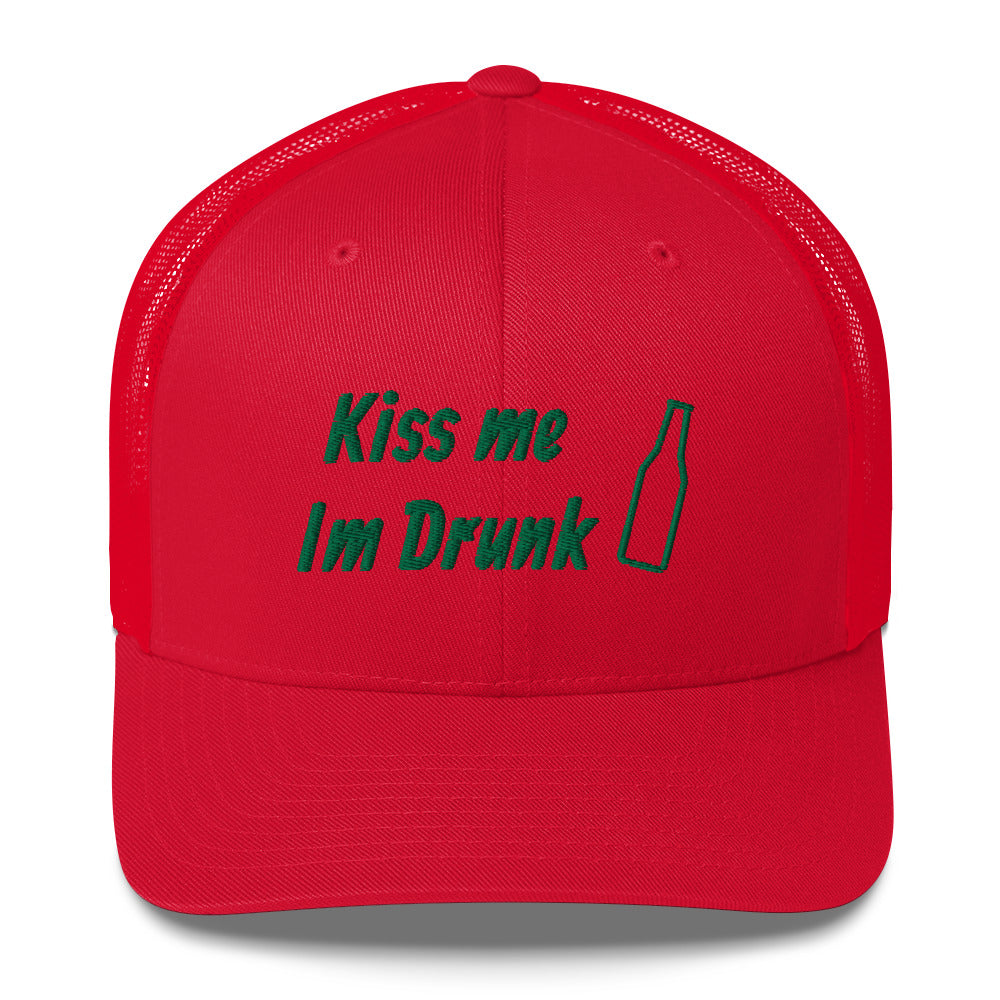 Kiss me Im Drunk - Trucker Cap