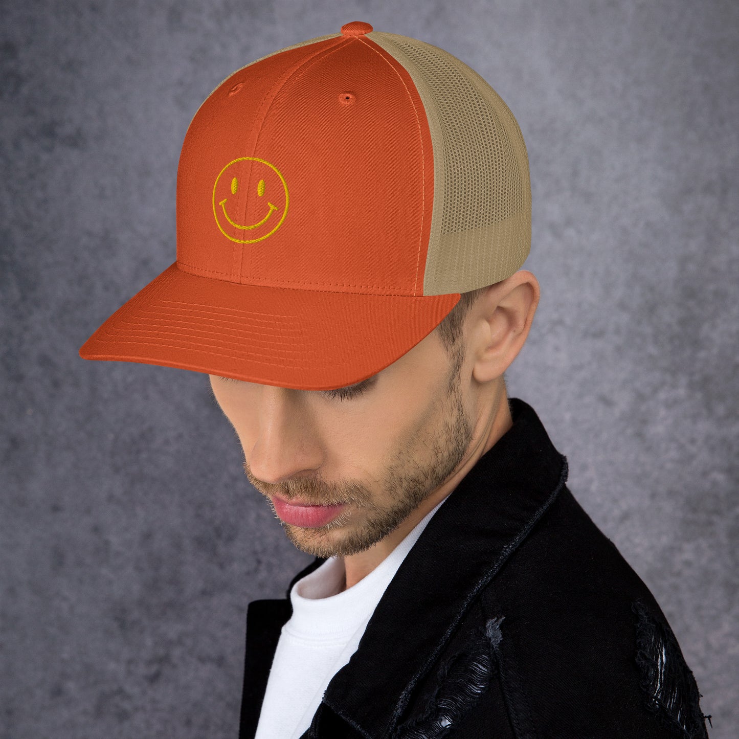 Smiley Face - Trucker Cap