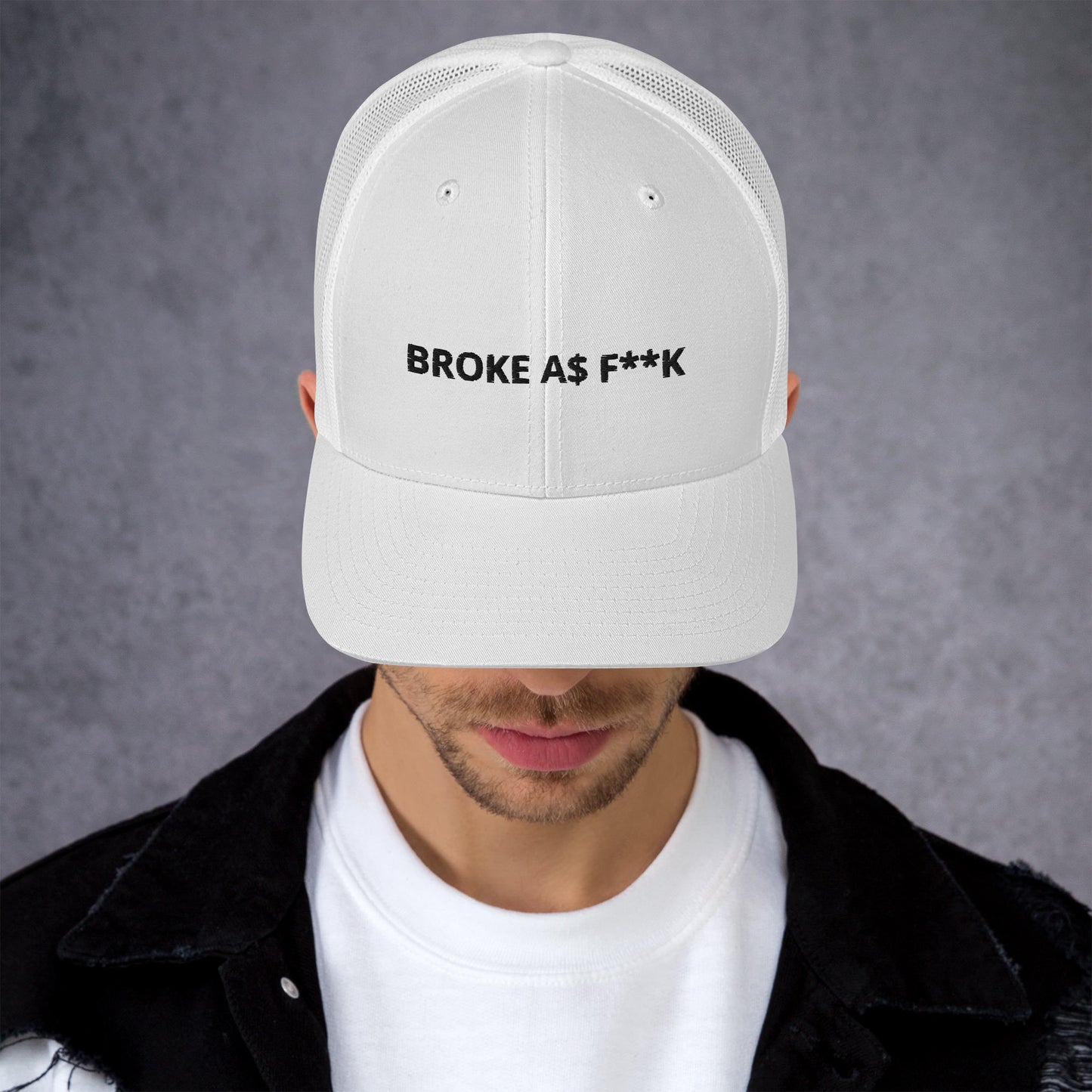 Broke as F - Trucker Cap
