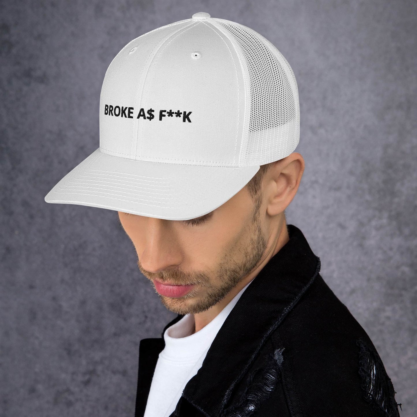 Broke as F - Trucker Cap